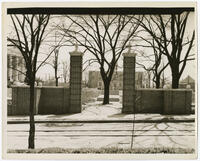 Entrance of Atlanta University, circa 1940