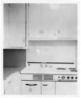 Dean Sage Hall Kitchen Area, circa 1952