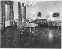 Dean Sage Hall Student Lounge, circa 1952