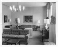 Dean Sage Hall Faculty Lounge, circa 1953