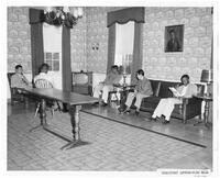 Ware Hall Dormitory Lounge, circa 1950