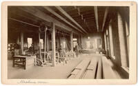Knowles Hall, Machine Room, circa 1886