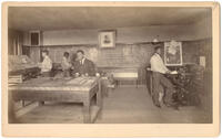 South Hall, Printing Office, circa 1907