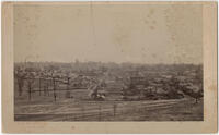 Stone Hall Tower, View of City, circa 1885