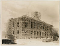 Trevor Arnett Library Construction, December 1, 1931