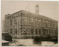 Trevor Arnett Library Construction, November 15, 1931