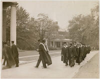 Trevor Arnett Library Dedication Procession, April 10, 1949
