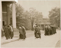 Trevor Arnett Library Dedication Procession, April 10, 1949