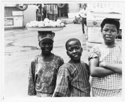 Young Women With Fruit, circa 1972