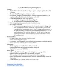 Runoff Meeting Notes, November 29, 2020