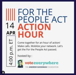 For the People Act Action Hour, April 14, 2021