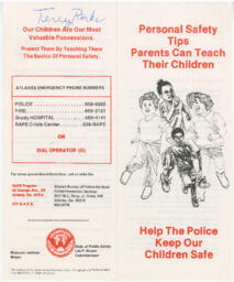 "Personal Safety Tips Parents Can Teach Their Children", circa 1980