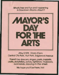 "Mayor's Day for the Arts", May 9, 1975