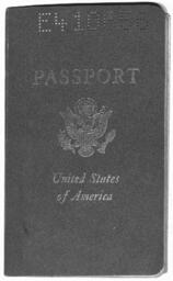 Asa Hilliard Passport, July 23, 1964