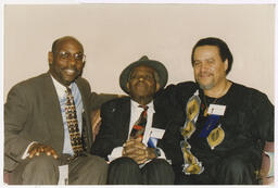 Dr. Akbar, Dr. Hilliard, and Dr. Clarke, circa 1995