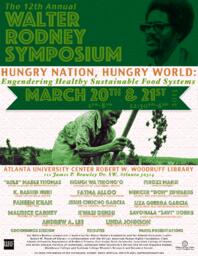 The 12th Annual Walter Rodney Symposium, March 20-21, 2015