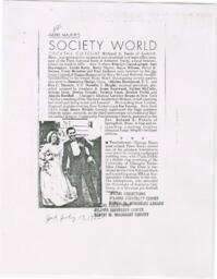 "Gerri Major's Society World", July 19, 1982