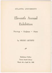 11th Atlanta Annual Art Exhibition Register, 1952