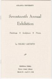 17th Atlanta Annual Art Exhibition Register, 1958