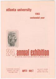 24th Atlanta Annual Art Exhibition Register, 1965