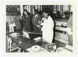 Learning Resource Center- Ribbon Cutting, 1983