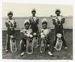 Wolverine Marching Band, Baritone Section, 1985