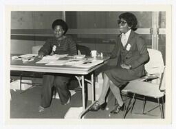 Dr. Glorian Anderson with an Unidentified Student, 1978