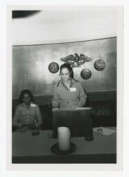 Dr. Chloe Nutchell and Dr. Pearlie Craft Dove, circa 1970