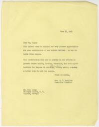 Letter to Ivan Allen, June 13, 1951