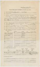 Atlanta Urban League Data Sheet of Avondale and Scottsdale Georgia, June 20, 1952