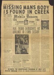 "Ala. Negro Democrats Hit Wallace in 2-day Session", April 18, 1964