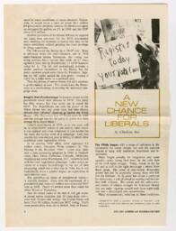 "A New Chance for Liberals", May 1970