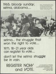 "1965, Bloody Sunday, Selma", circa 1971