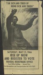 "'I'm Sick and tired of Being Sick and Tired!'", May 20, 1966