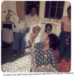 Evelyn Curry, Lorene Byron Brown, and Students, circa 1970