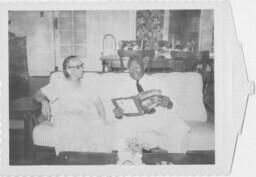 Couple on a Couch, circa 1950