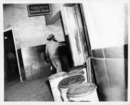 Colored Waiting Room, circa 1950