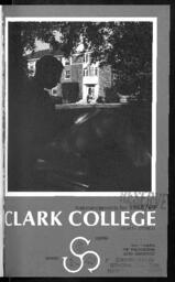 Clark College Catalog, 1968-1969