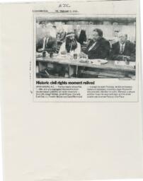 "Historic Civil Rights Moment Relived", February 2, 1990