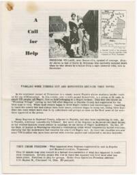 "A Call for Help", March 1961