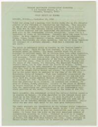 "Brief Report on Guinea", September 23, 1964