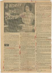 "A Woman Who Dared, Mrs. Daisy Bates" Article, September 1958