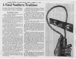 "A Fatal Southern Tradition", January 16, 1989