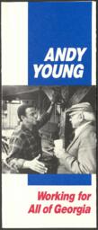 "Andy Young: Working for All of Georgia" Brochure, 1990