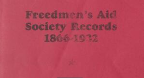 Freedmen’s Aid Society Records (Finding Aid)