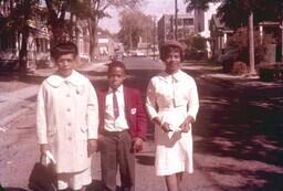 A Woman and Children, circa 1975