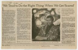 Octavia E. Butler Article, May 1, 2000