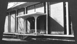 Aaron Baker Science Building, circa 1960