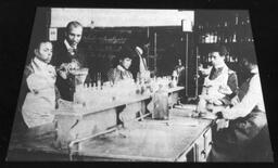 Chemistry Class, circa 1910