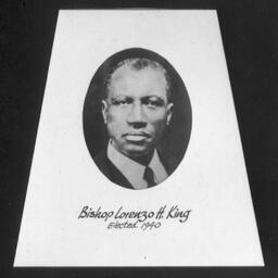 Bishop Lorenzo H. King, circa 1940